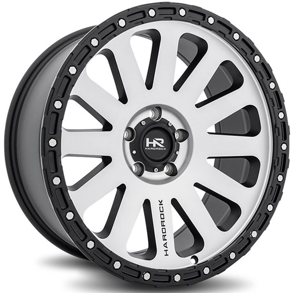 Hardrock Offroad H102 Black with Machined Face