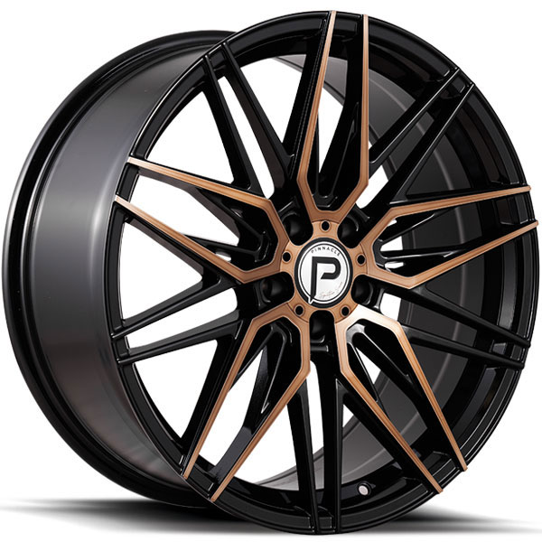 Pinnacle P210 Majestic Gloss Black with Bronze Tinted Machined Face