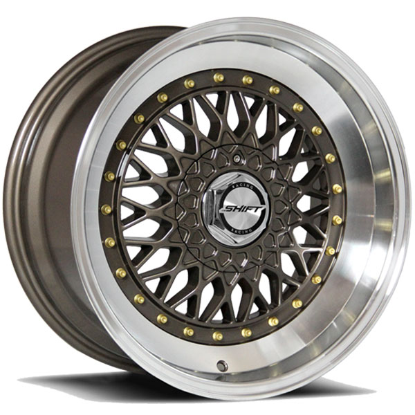 Shift Clutch Bronze with Polished Lip