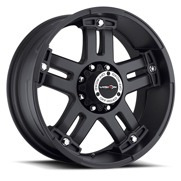 Vision Off-Road 394 Warlord Matte Black