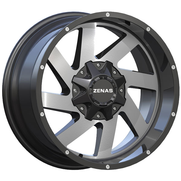 Zenas ZW12 Black with Machined Face